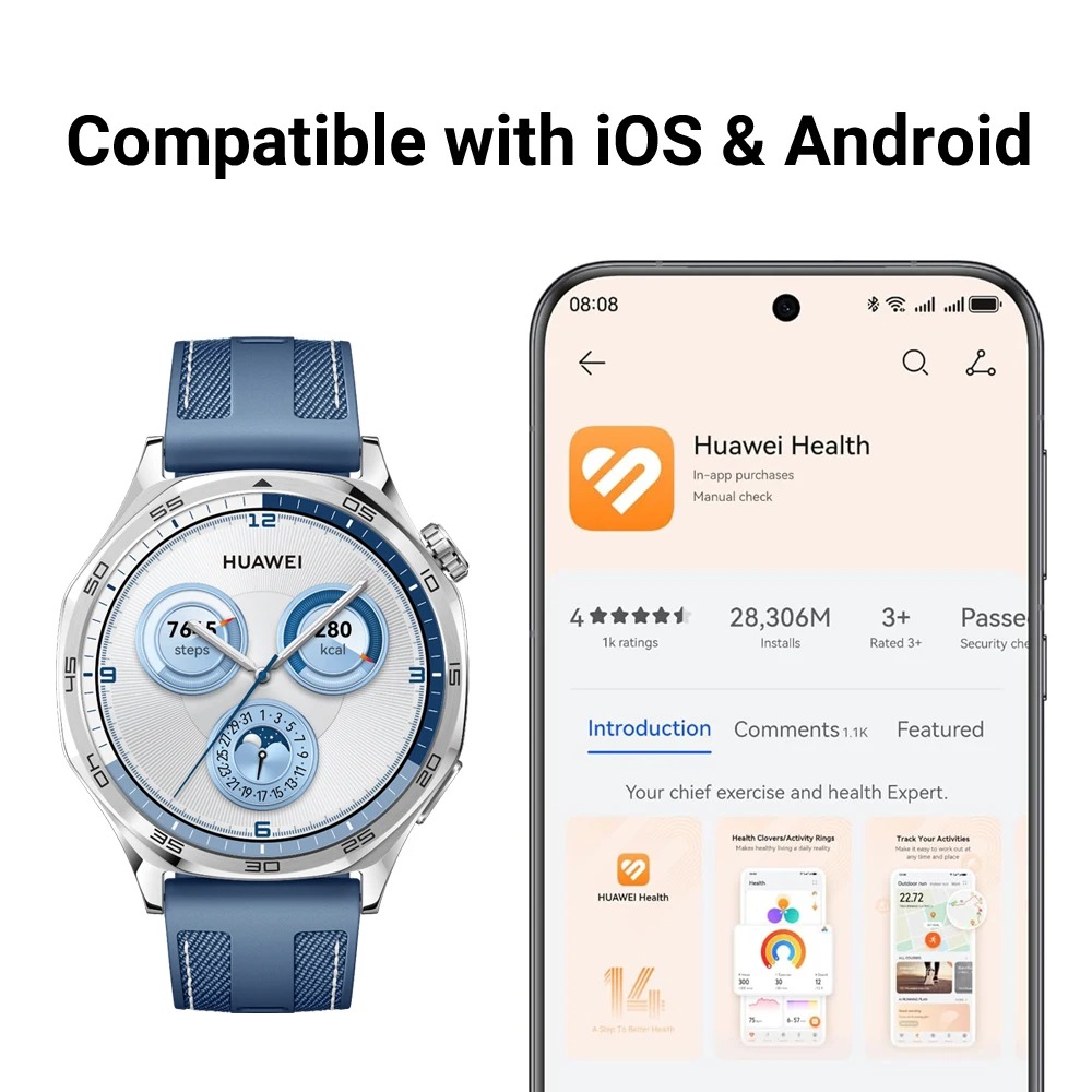 HUAWEI Watch GT 5 Smartwatch G - Watch Esim avis et prix