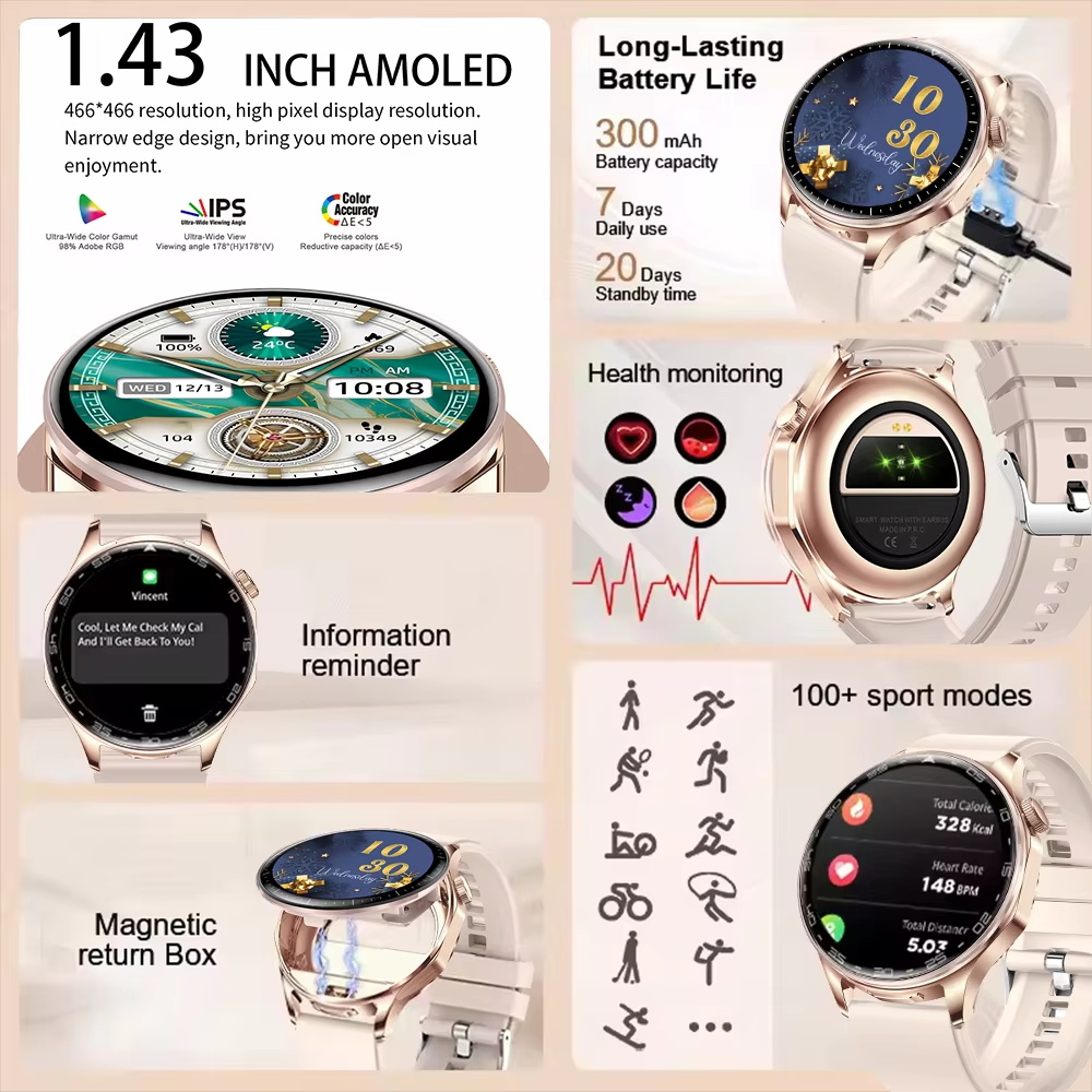 2 In 1 TWS Headset Smart Watch - Smartwatch Noise Watches For Men avis et prix