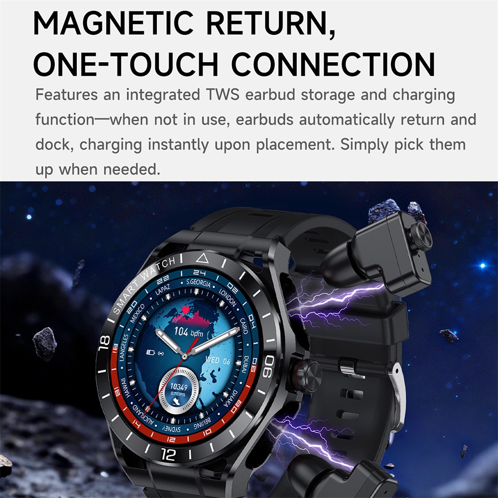 696 Men 2 In 1 Blue Tooth Call - Smartwatch Noise Watches For Men avis et prix