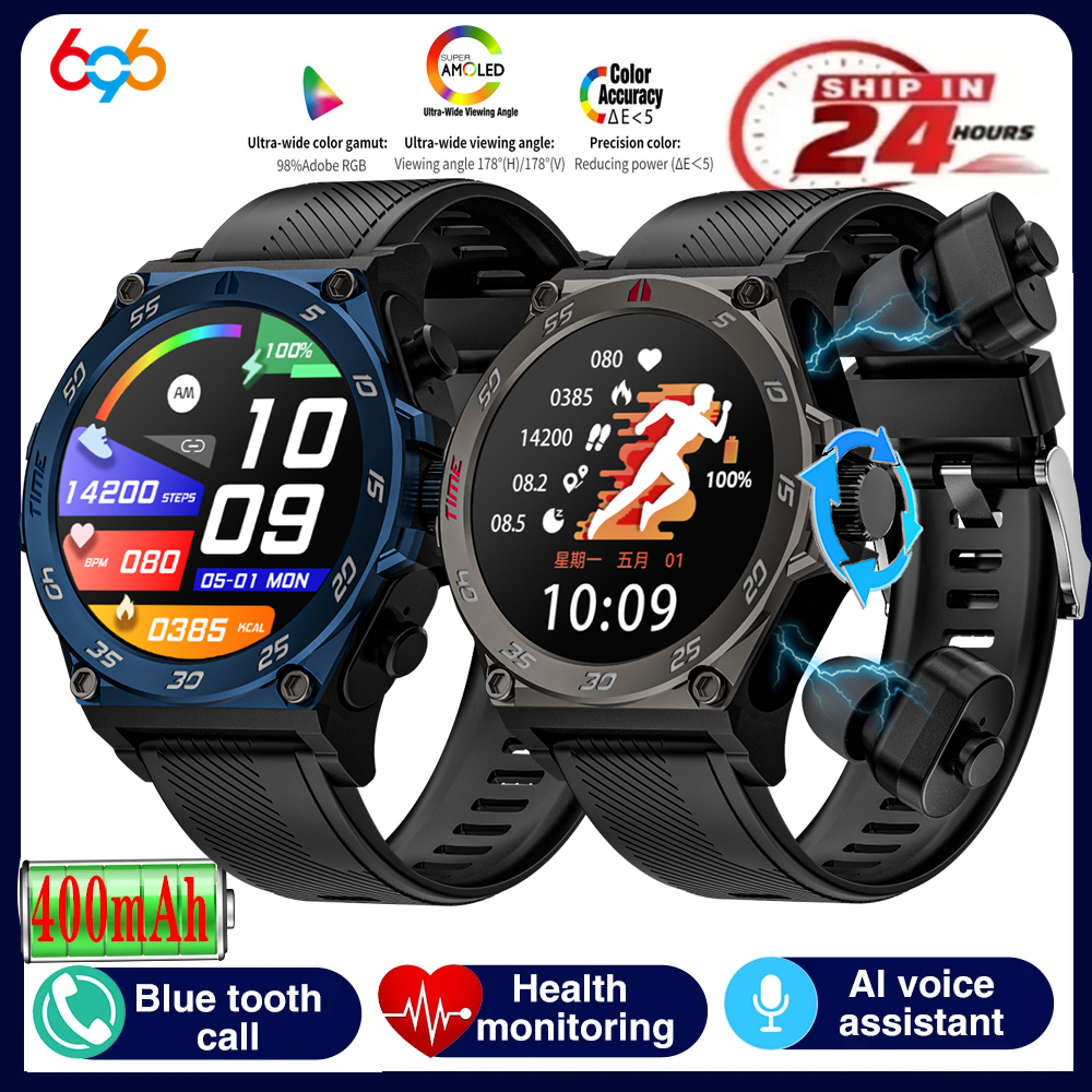 696 Newest TWS Noise Reduction - Smartwatch Noise Watches For Men avis et prix