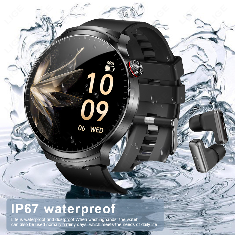 LIGE 2026 New TWS 2 in 1 Heads - Smartwatch Noise Watches For Men avis et prix
