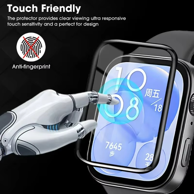 1-5Pcs 9D Curved Film For Huaw - Watches Not Smartwatch avis et prix
