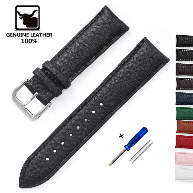 Litchi Pattern Soft Leather Wa - Nato Strap Nylon avis et prix