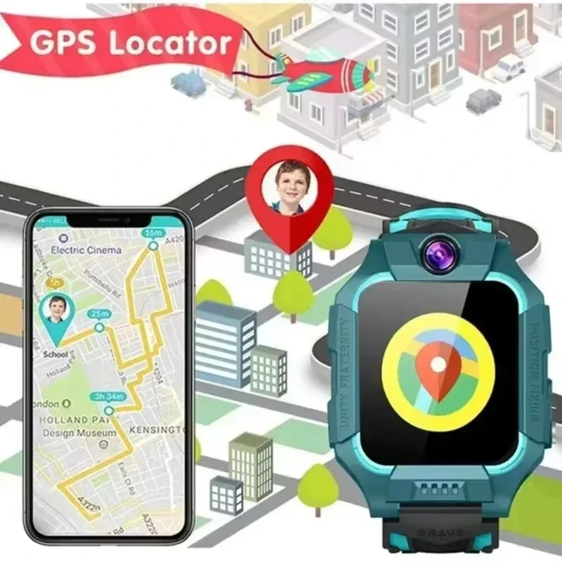 Lenovo 2026 New 5G Waterproof  - Smartwatch Watches For Kid Boy With Gps avis et prix