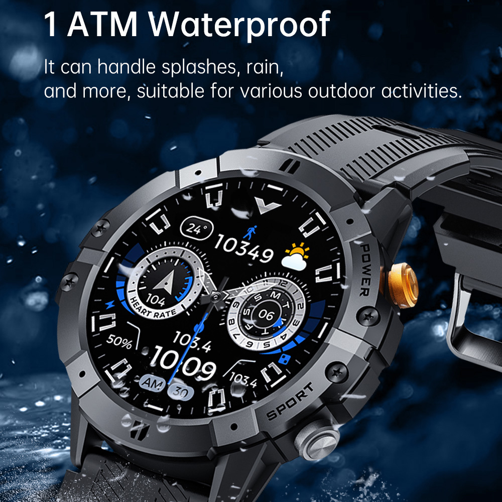Outdoor Military Smart Watch B - Watch Iwo avis et prix