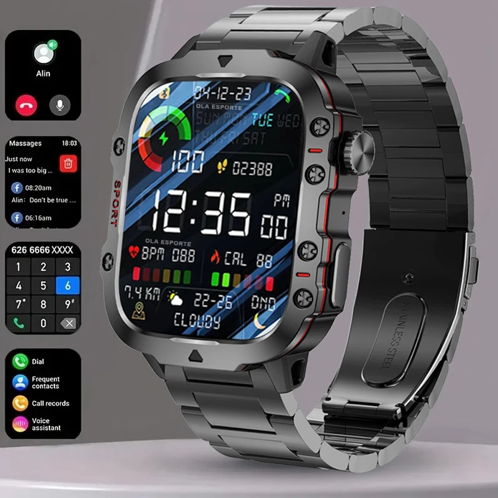 2025 New Military Smart Watch  - Watch Iwo avis et prix