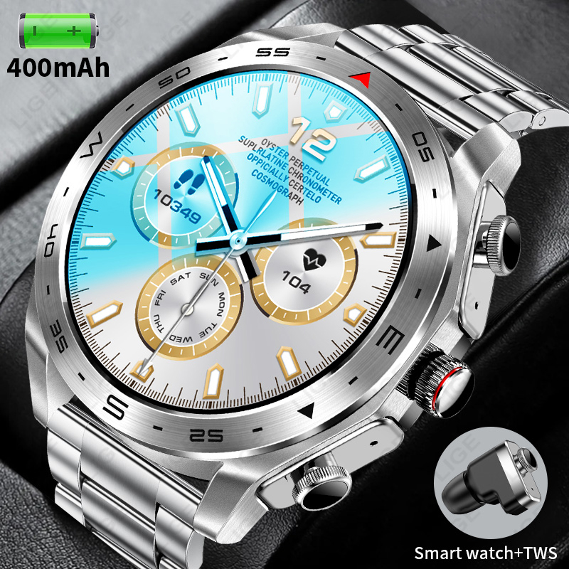 LIGE AMOLED Screen Smart Watch - Smartwatch Noise Watches For Men avis et prix