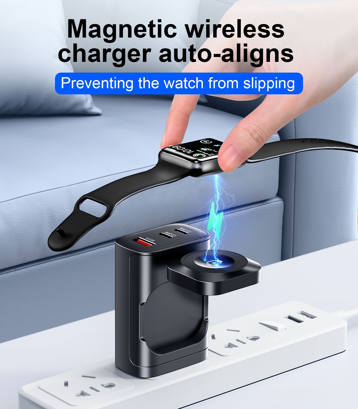 Eary 40W for Apple Charging Bl - Smartwatch Apple Watch avis et prix