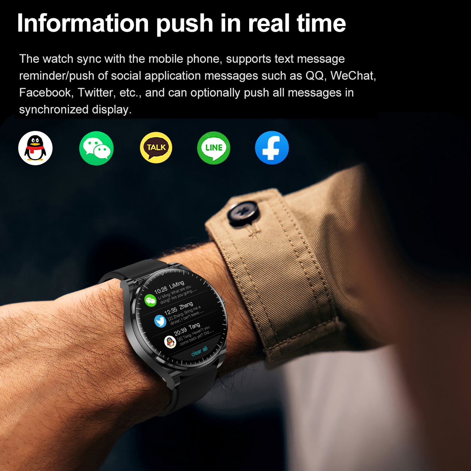 TWS 2-in-1 Headset Smart Watch - Smartwatch Noise Watches For Men avis et prix