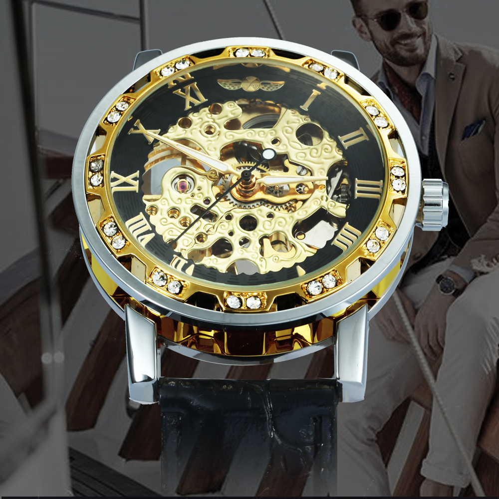 WINNER Classic Elegant Mechani - Skeleton Mechanical Watch avis et prix