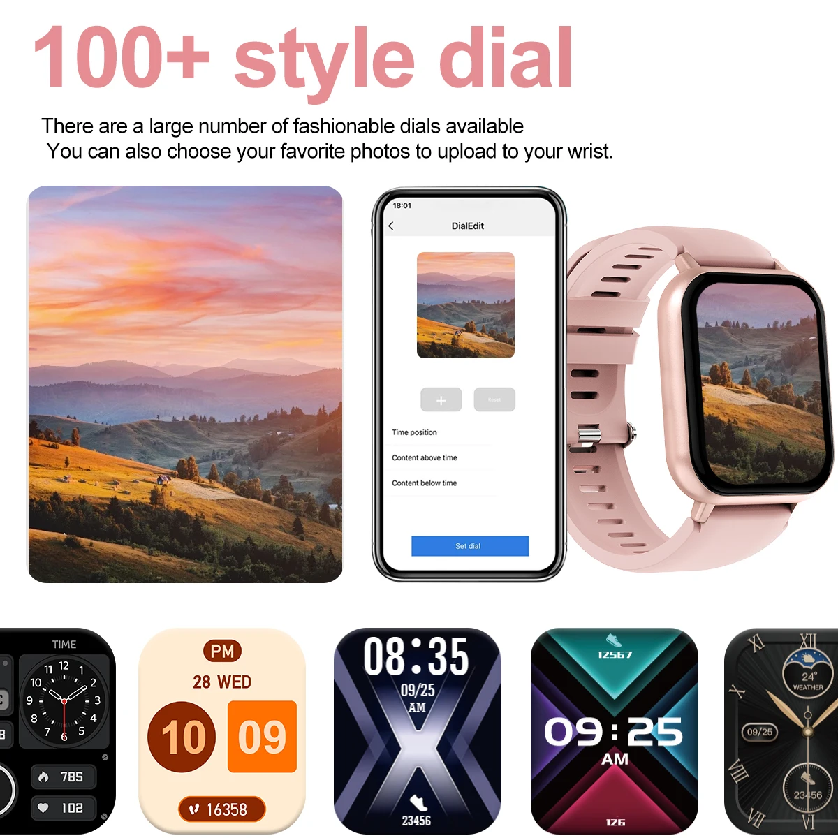 Hot Smart watch, wireless call - Smartwatch Watches Wallpaper avis et prix