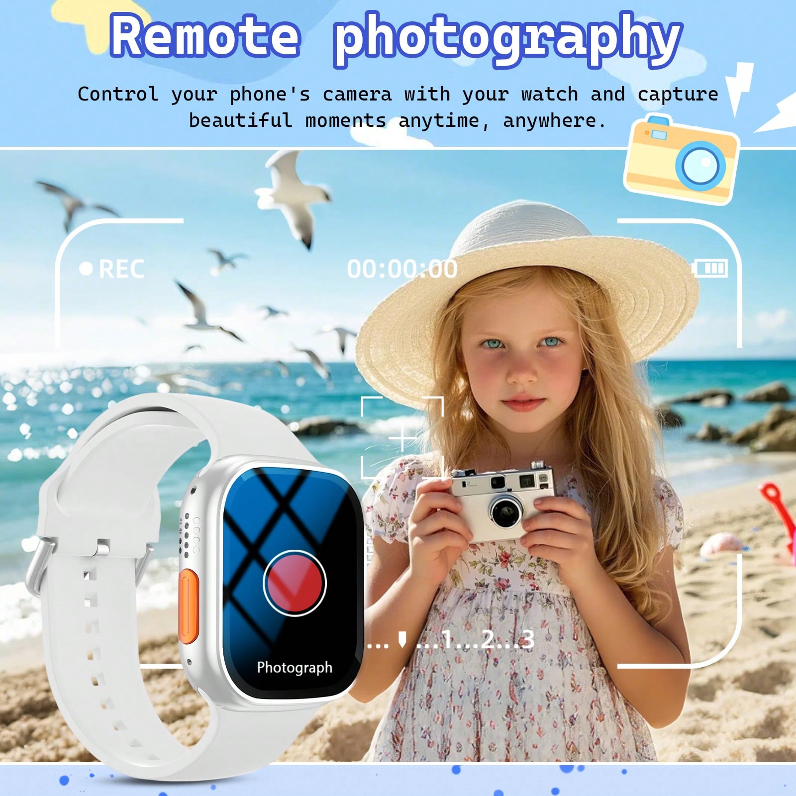 2026 New Children's Smart Watc - Smartwatch Watches Wallpaper avis et prix
