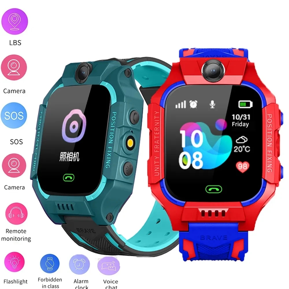 2026 New Kids Smart Watch SOS  - Smartwatch Watches For Kid Boy With Gps avis et prix