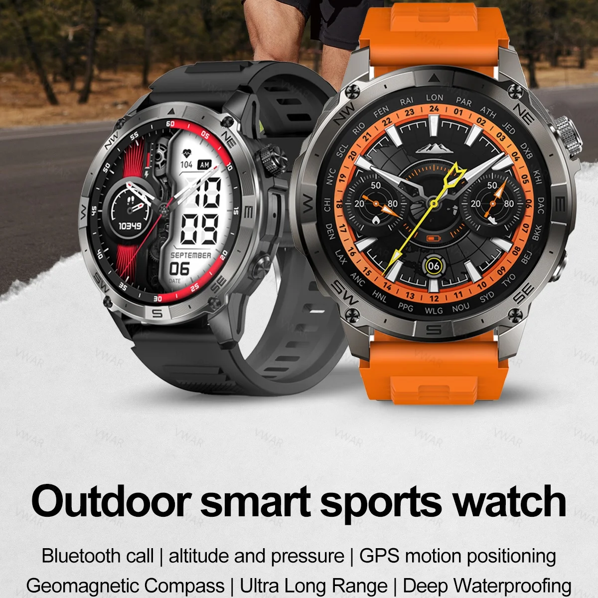 VWAR GPS Smart Watch 1.43” HD  - Watch Vs Amazfit avis et prix