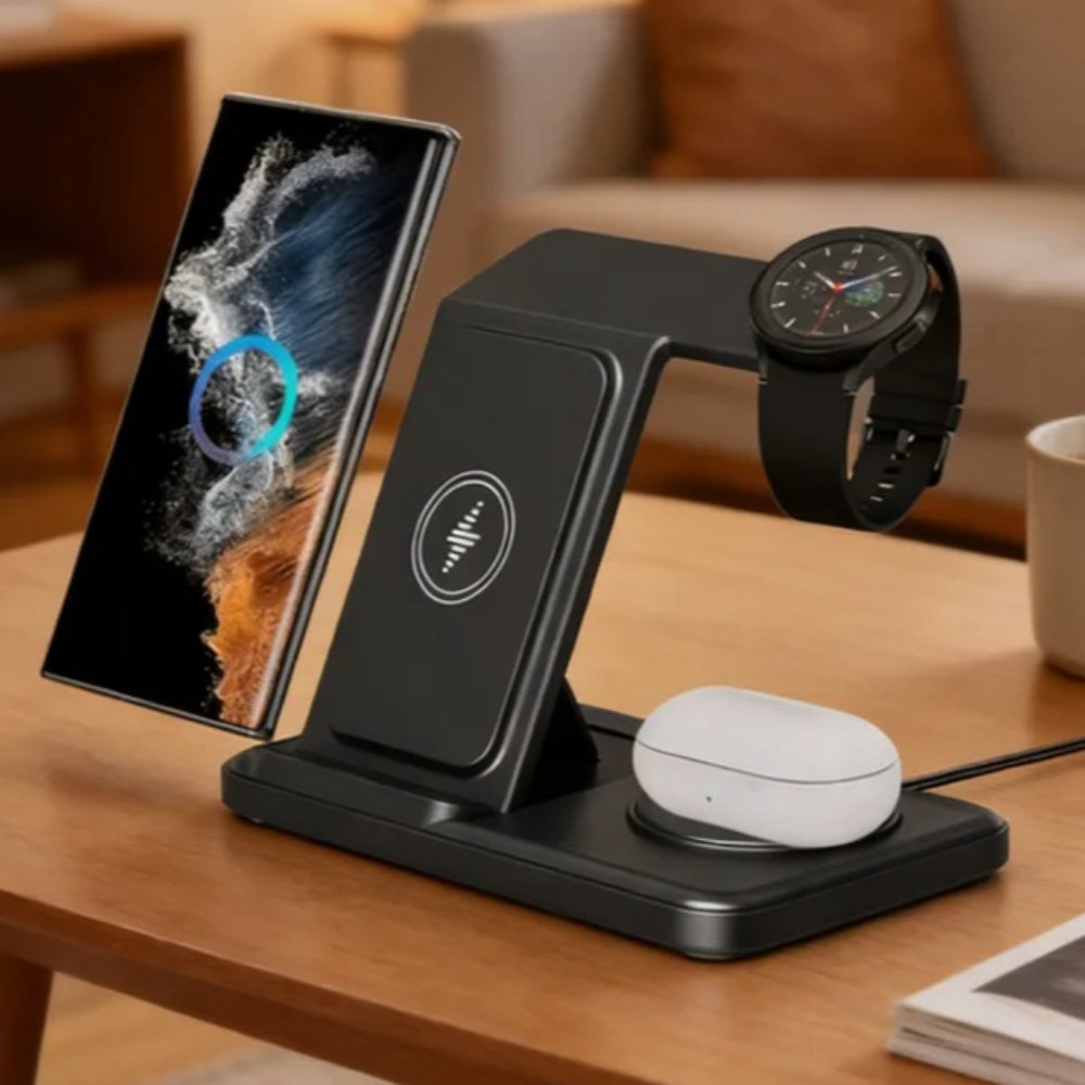 3 IN 1 Wireless Charger Statio - Smartwatch Apple Watch avis et prix