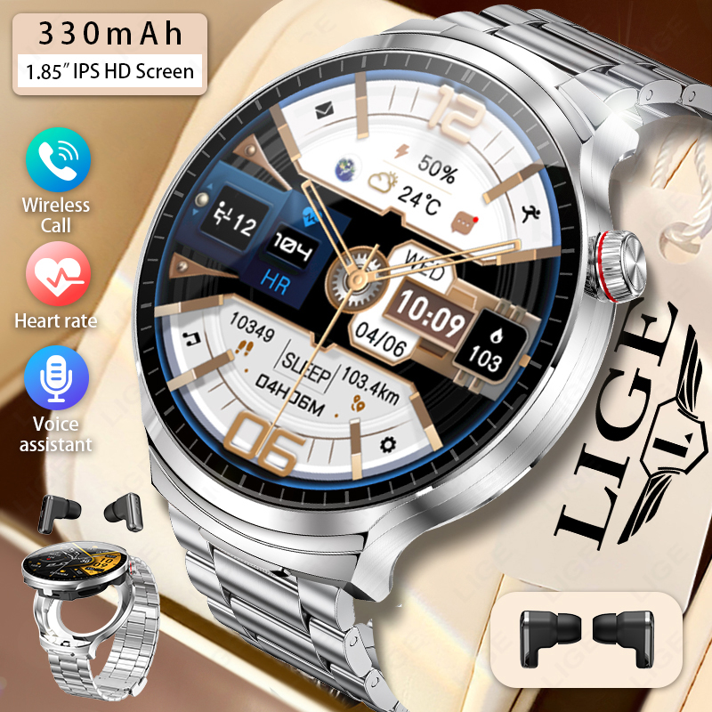 New Smart Watch Men TWS 2-in-1 - Smartwatch Noise Watches For Men avis et prix