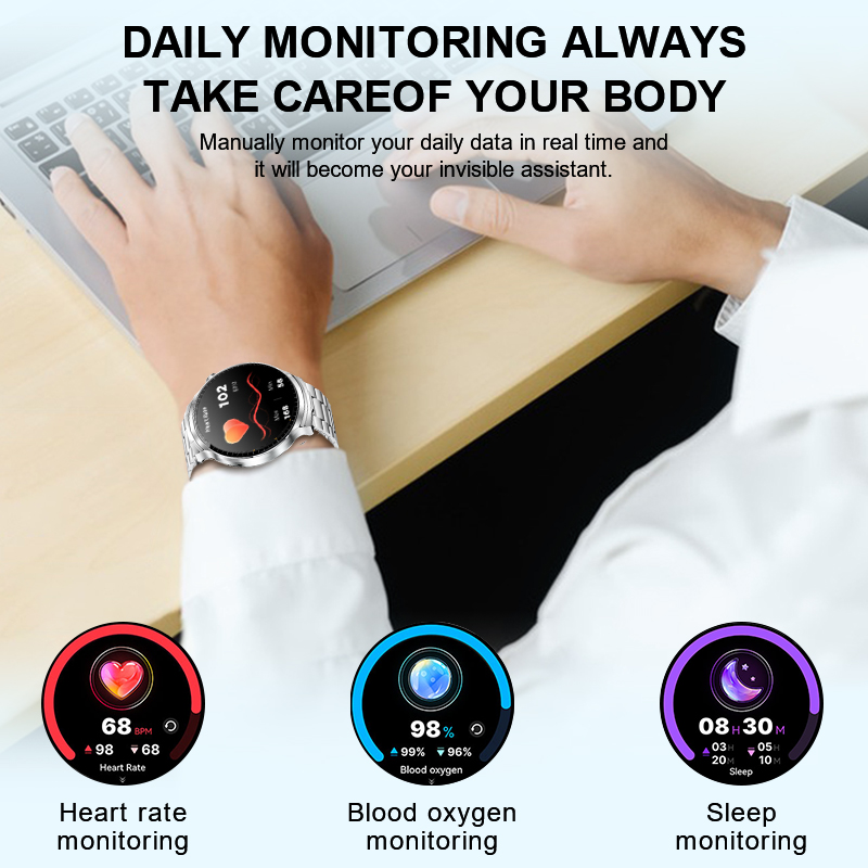 New Smart Watch Men TWS 2-in-1 - Smartwatch Noise Watches For Men avis et prix