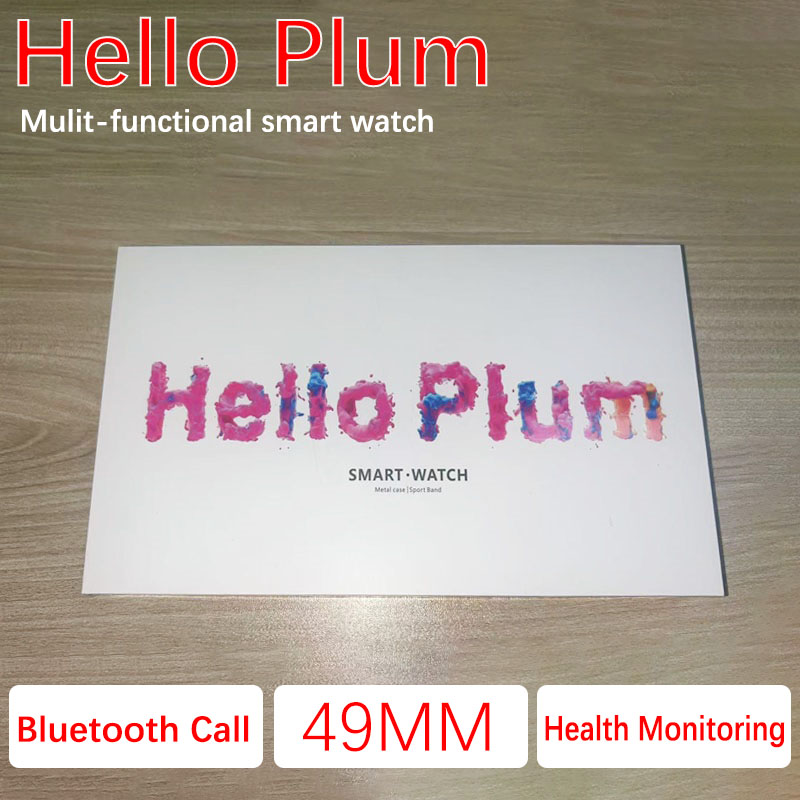 New Hello Plum Smart Watch Men - Smartwatch Watches For Men With Gps avis et prix