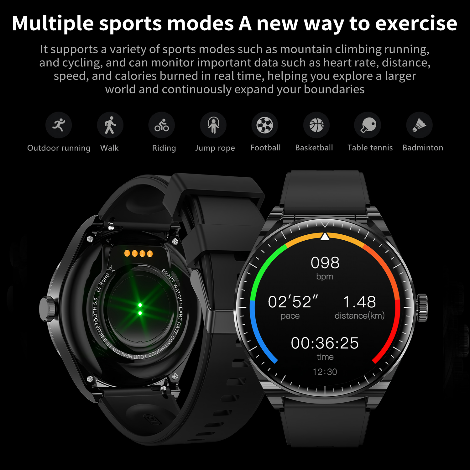 TWS Headphone Smart Watch Men  - Smartwatch Noise Watches For Men avis et prix