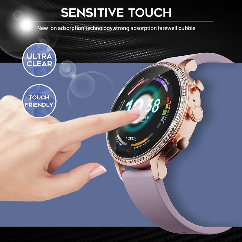 5PCS Smart Watch Screen Protec - Fossil Watches Smartwatch Gen 6 avis et prix