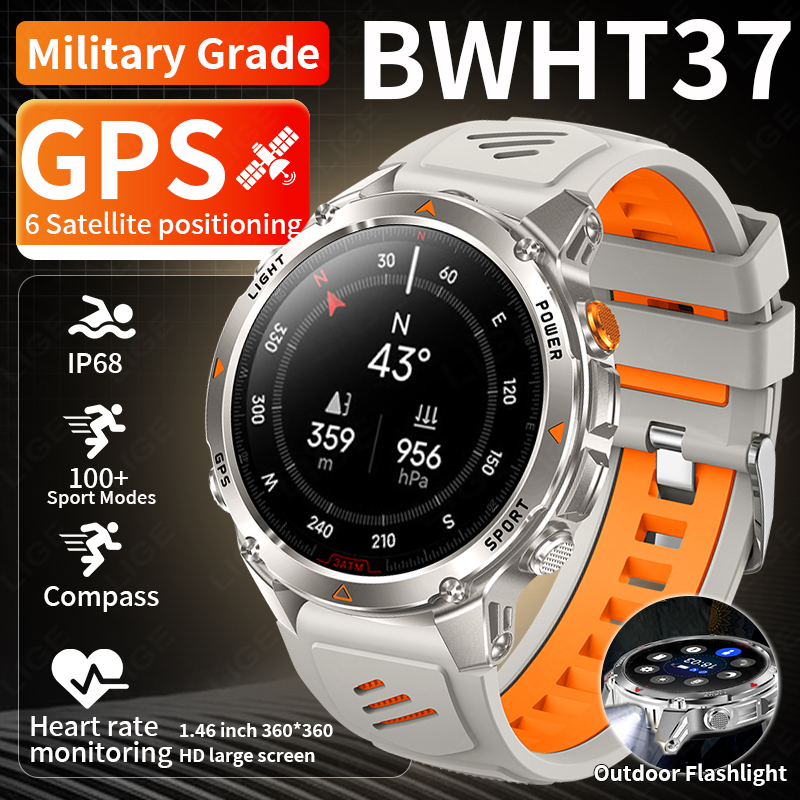 LIGE Rugged GPS Track Smart Wa - Watch Smart Smartwatch avis et prix