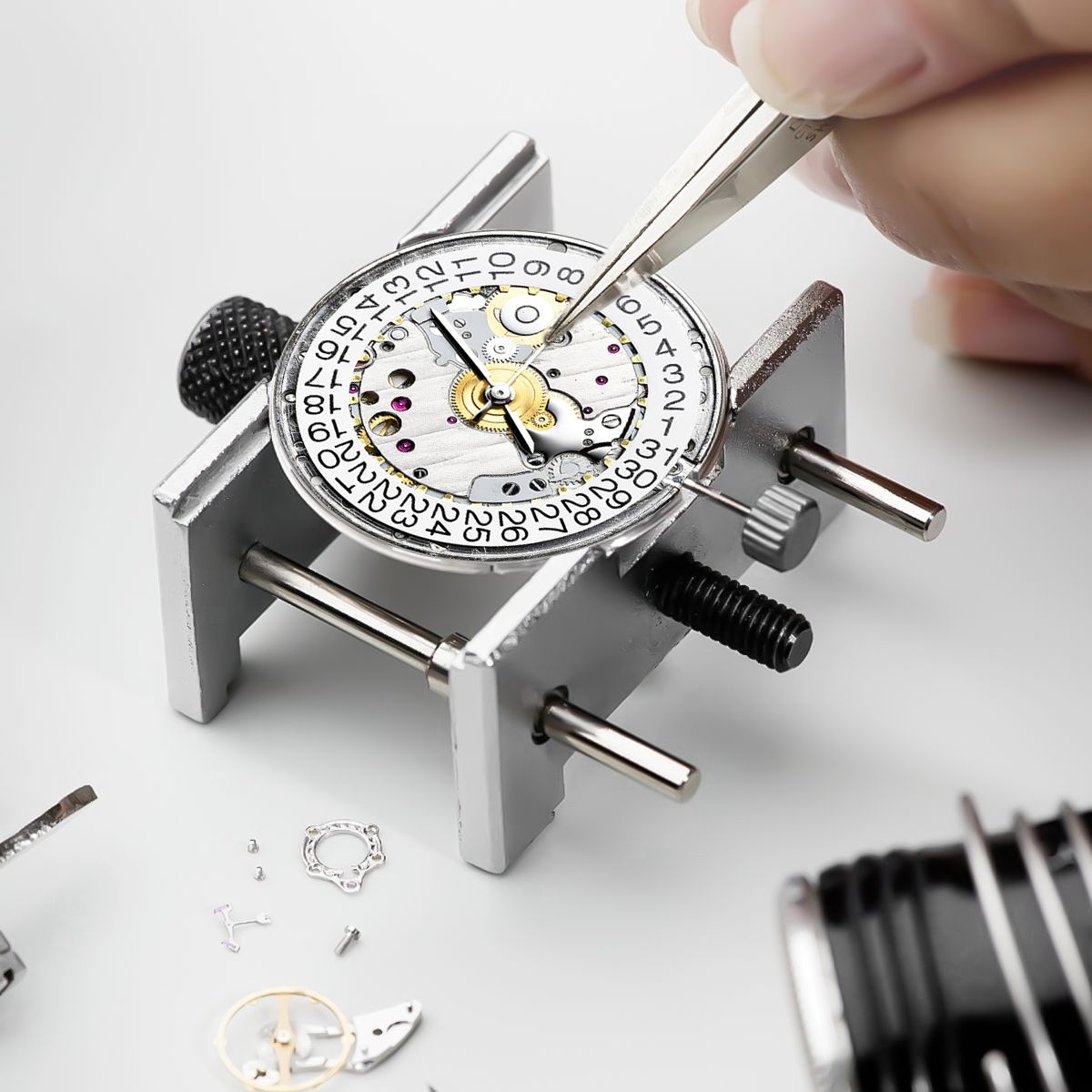 35 Jewels Skeleton 5100A watch - Skeleton Mechanical Watch avis et prix