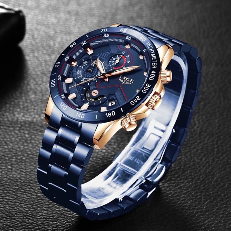 LIGE New Fashion Watches Men S - Smartwatch Watches For Men Brands avis et prix