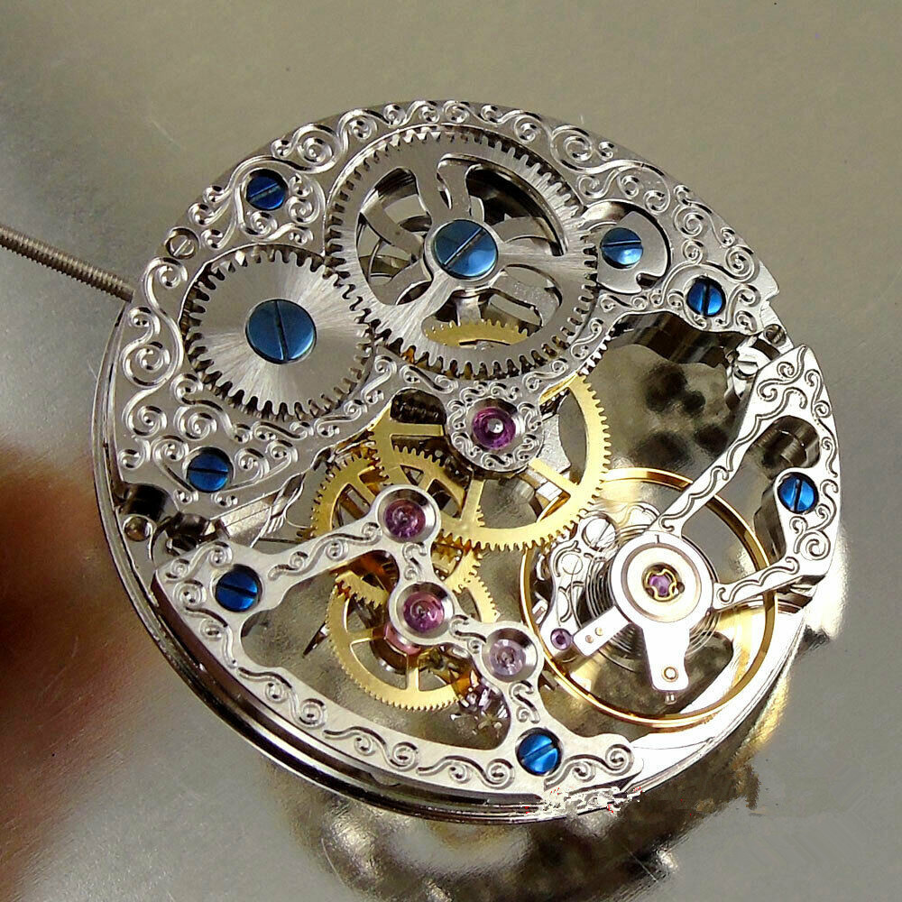 36.6mm/1.44inch ETA 6498 Hand  - Skeleton Mechanical Watch avis et prix