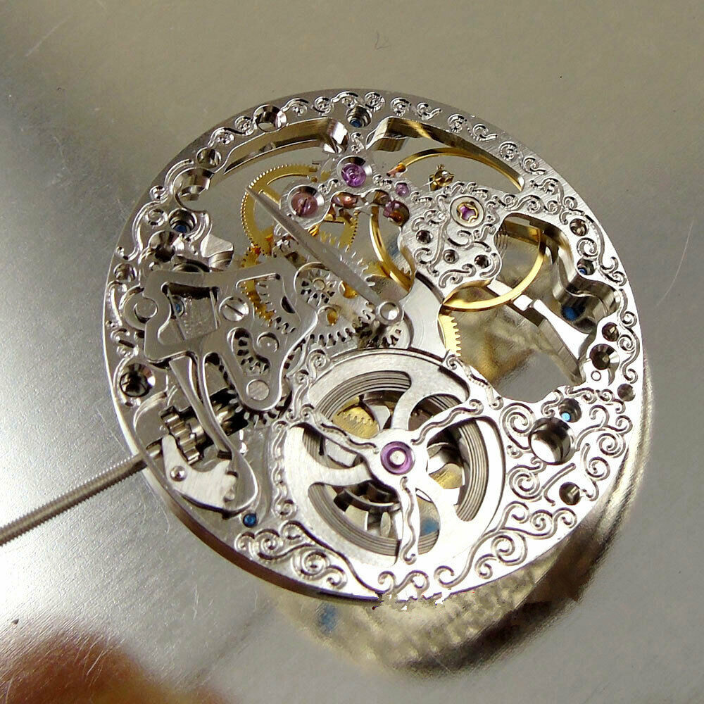 36.6mm/1.44inch ETA 6498 Hand  - Skeleton Mechanical Watch avis et prix