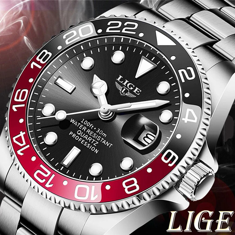 LIGE 2026 Men's watches busine - Watches Not Smartwatch avis et prix