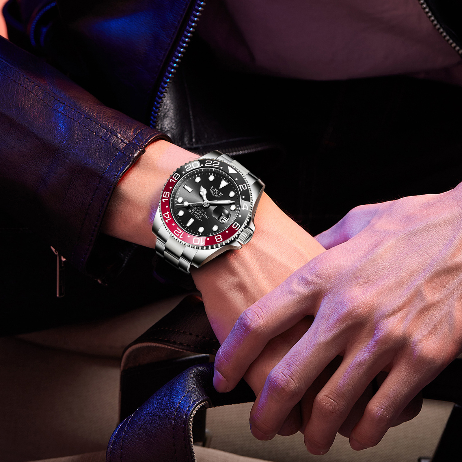 LIGE 2026 Men's watches busine - Watches Not Smartwatch avis et prix