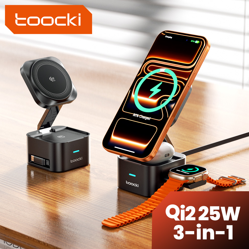 Toocki QI2.2 25W Wireless Char - Smartwatch Apple Watch avis et prix