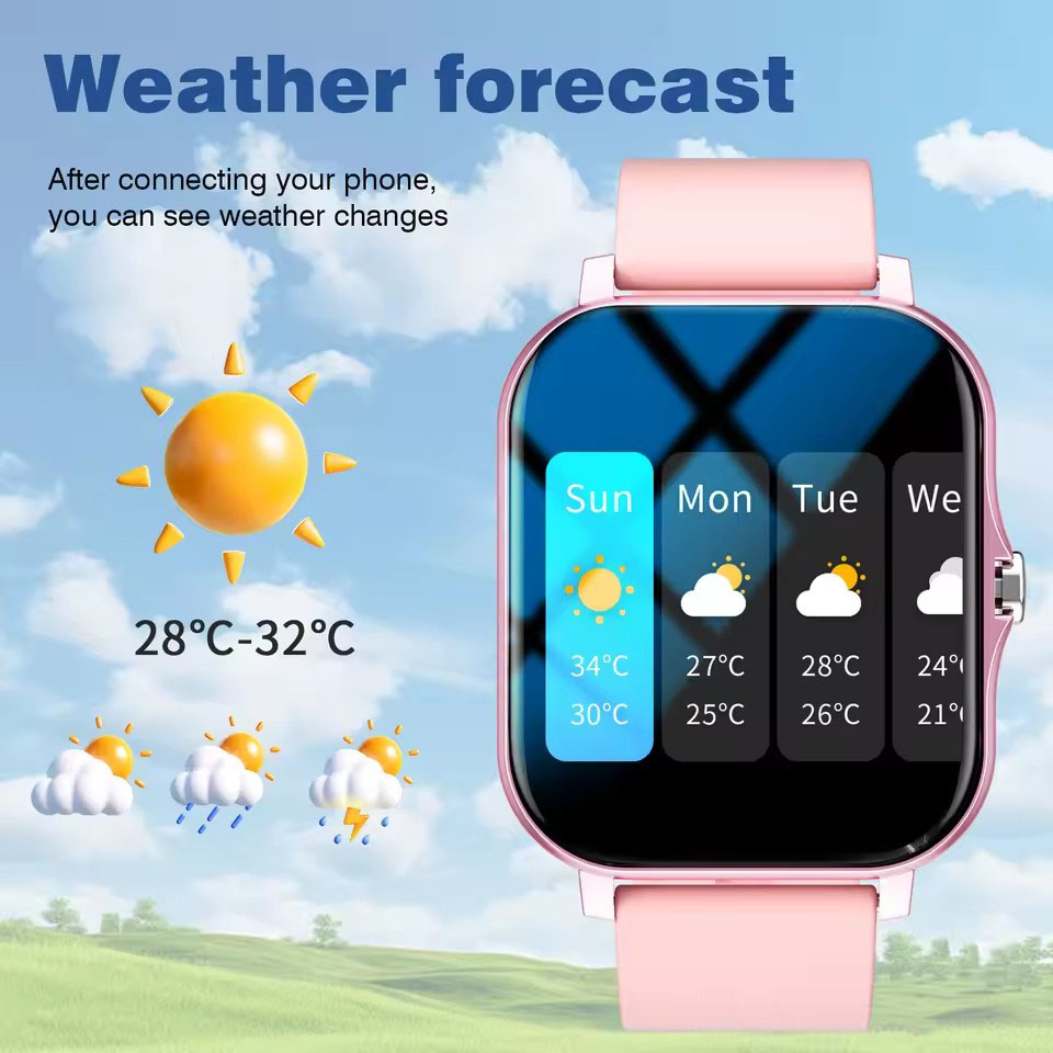 Smart watch wireless calling/d - Smartwatch Iphone Watches For Women avis et prix