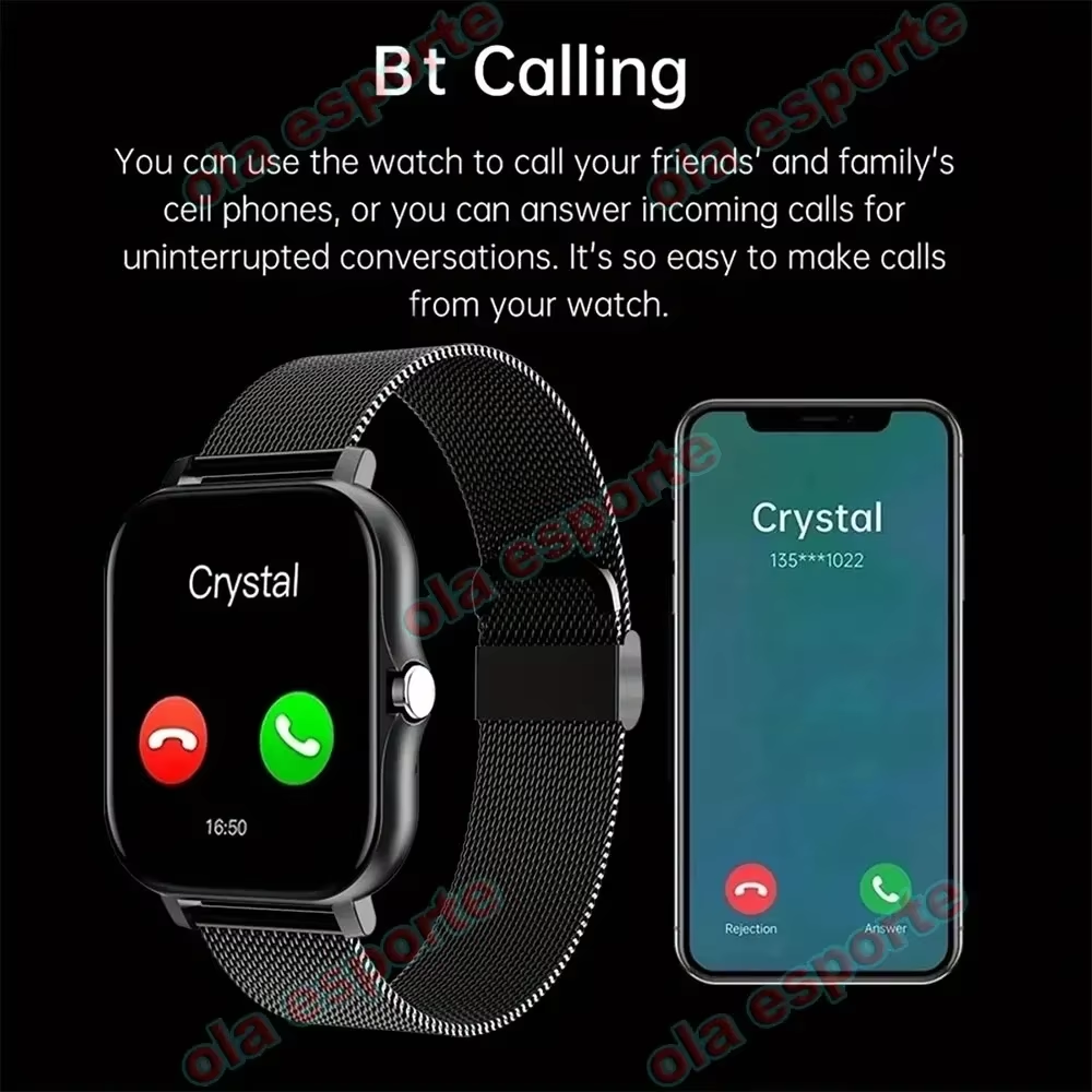 Smart watch wireless calling/d - Smartwatch Iphone Watches For Women avis et prix