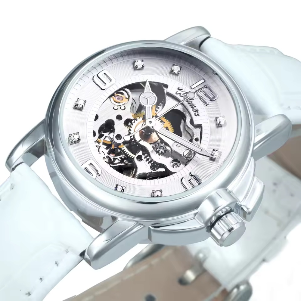 Fashionable Hollow-Out Women's - Skeleton Mechanical Watch avis et prix