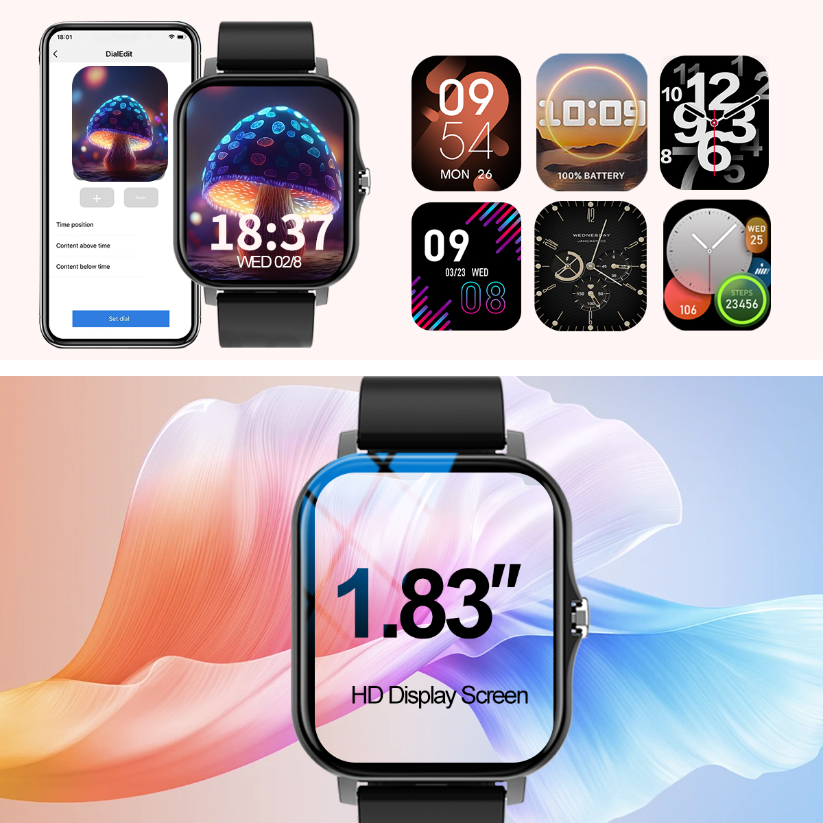 Smart watch, call, message rem - Smartwatch Iphone Watches For Women avis et prix