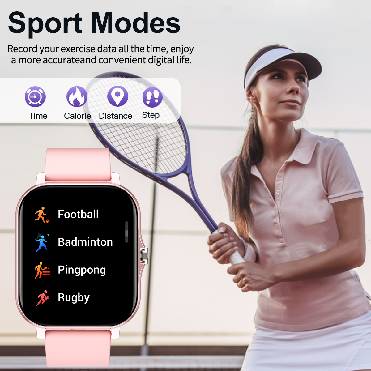 Smart watch, call, message rem - Smartwatch Iphone Watches For Women avis et prix