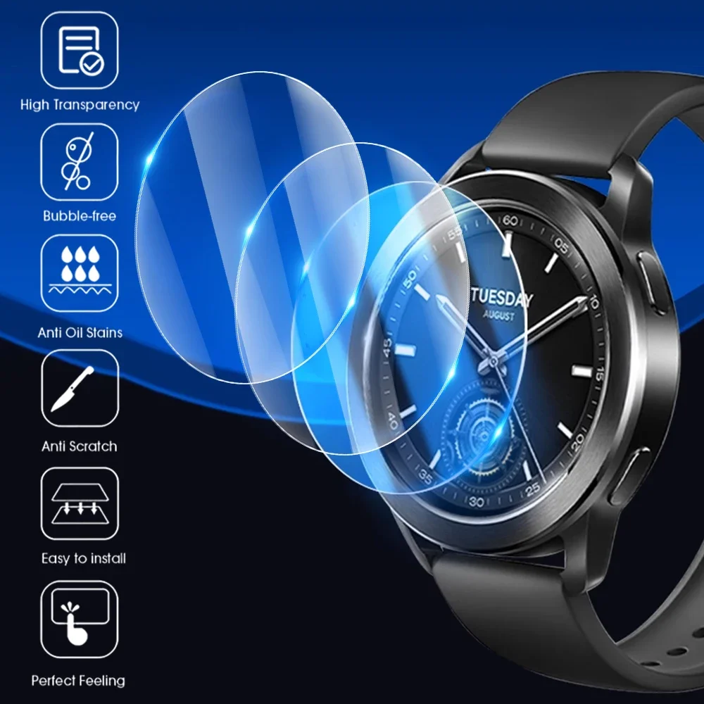 5-1pcs HD Clear Tempered Glass - Watch Esim avis et prix