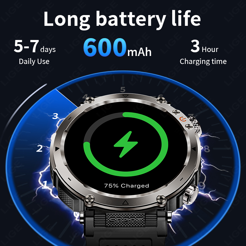 New Military Outdoor Smartwatc - Watch Smart Smartwatch avis et prix