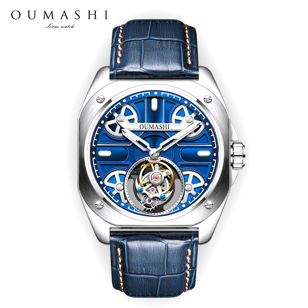 41mm Luxury men's watch Tourbi - Skeleton Mechanical Watch avis et prix