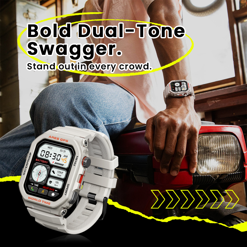 New Zeblaze Ares GPS Smart Wat - Watch Iwo avis et prix