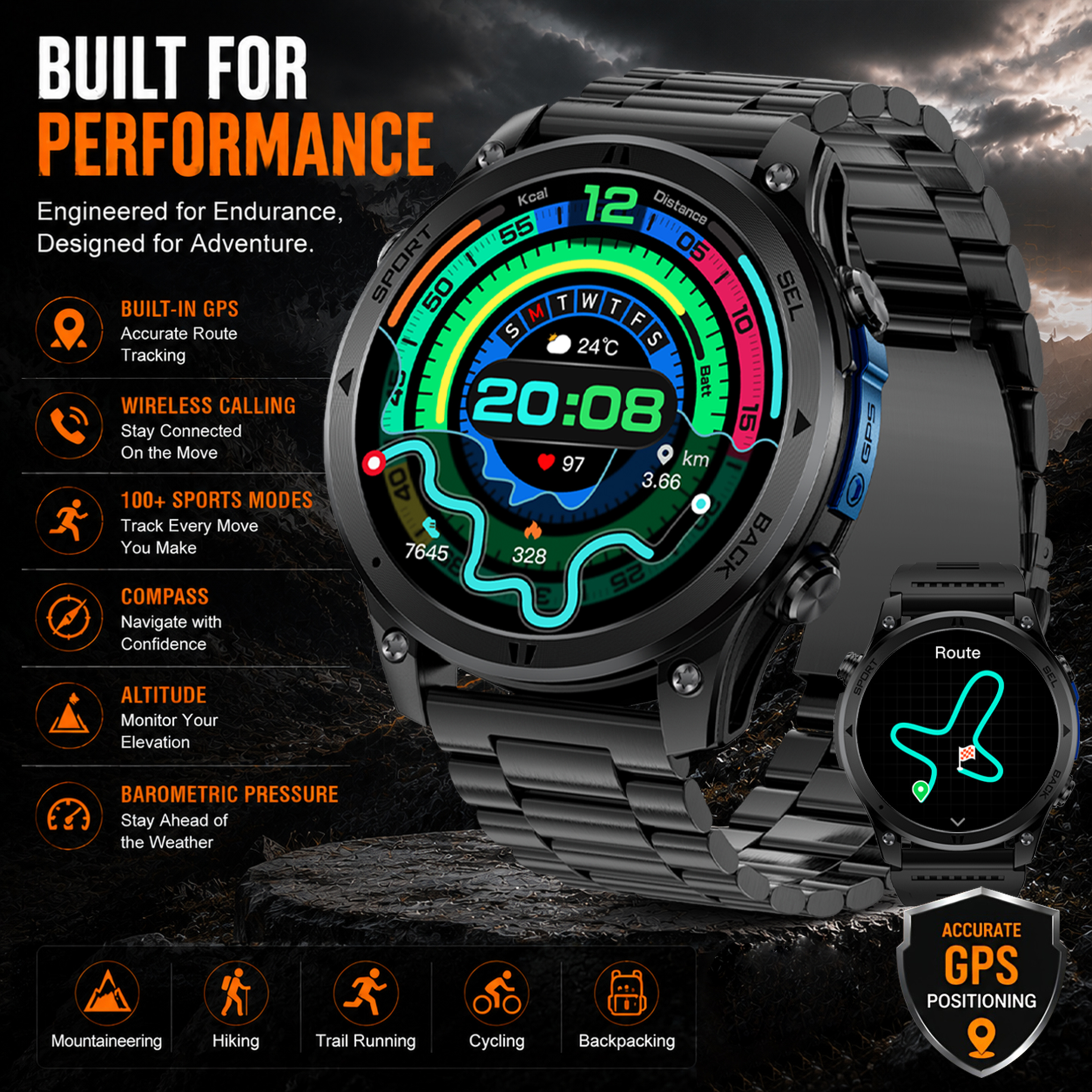 2026 T-Rex3 Pro Smart Watch 53 - Smartwatch Watches For Men With Gps avis et prix