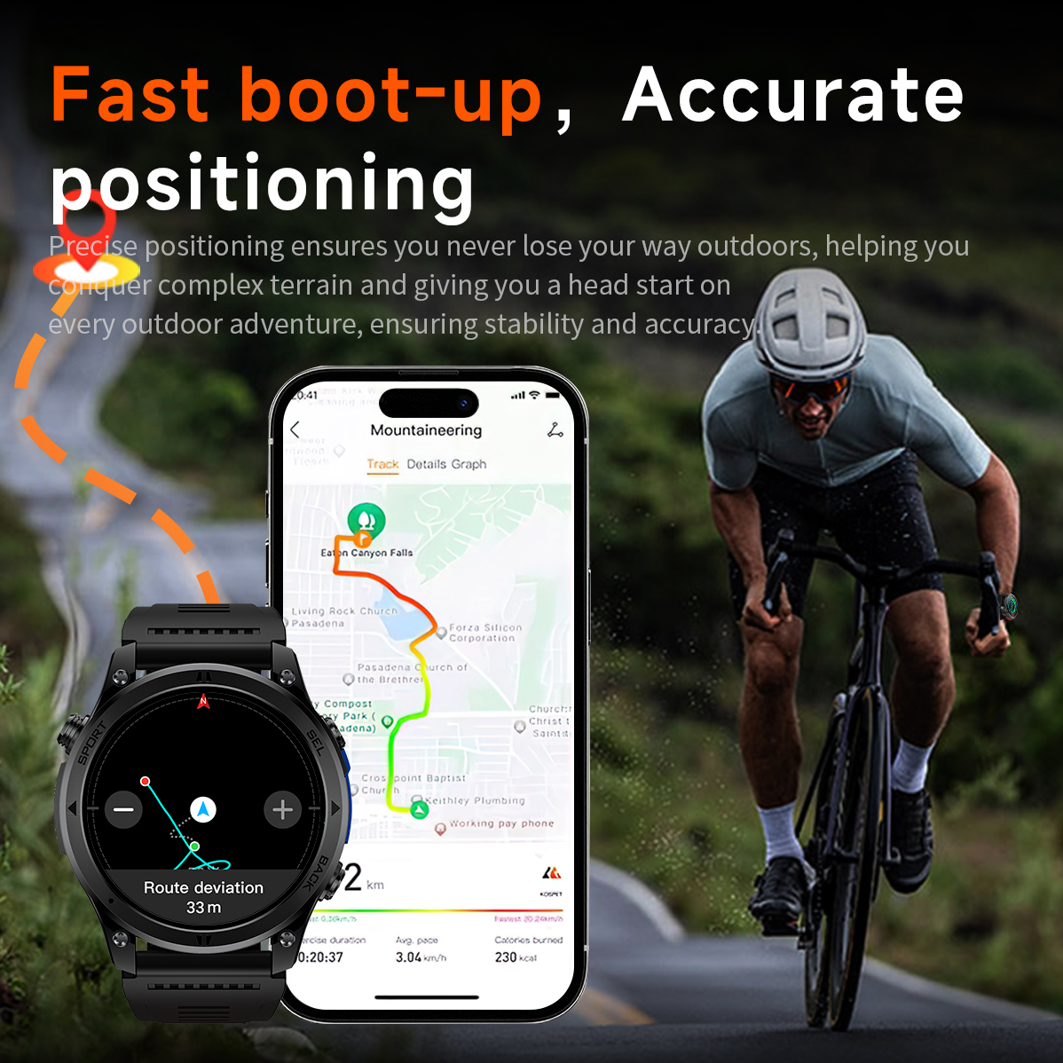 2026 T-Rex3 Pro Smart Watch 53 - Smartwatch Watches For Men With Gps avis et prix