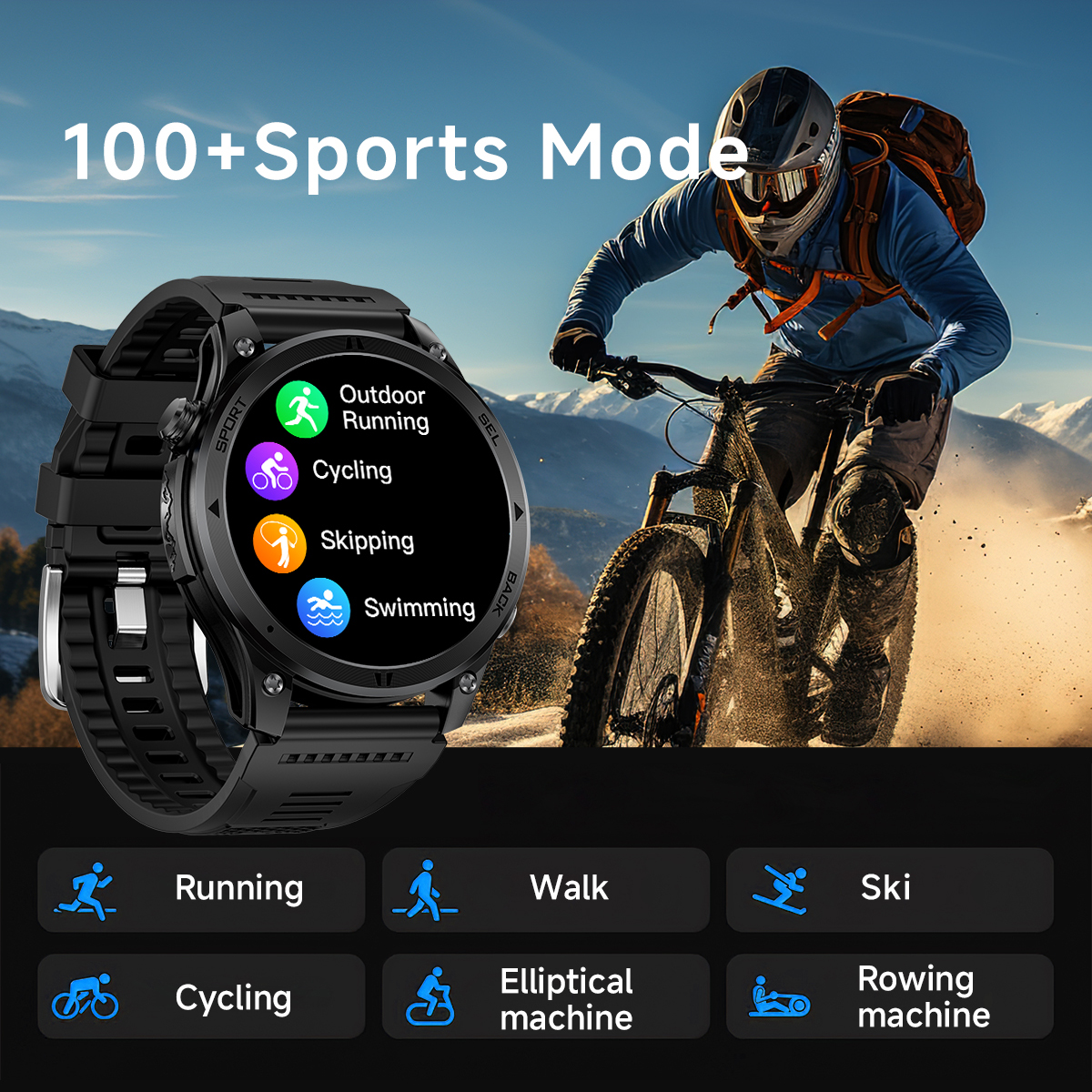 2026 T-Rex3 Pro Smart Watch 53 - Smartwatch Watches For Men With Gps avis et prix