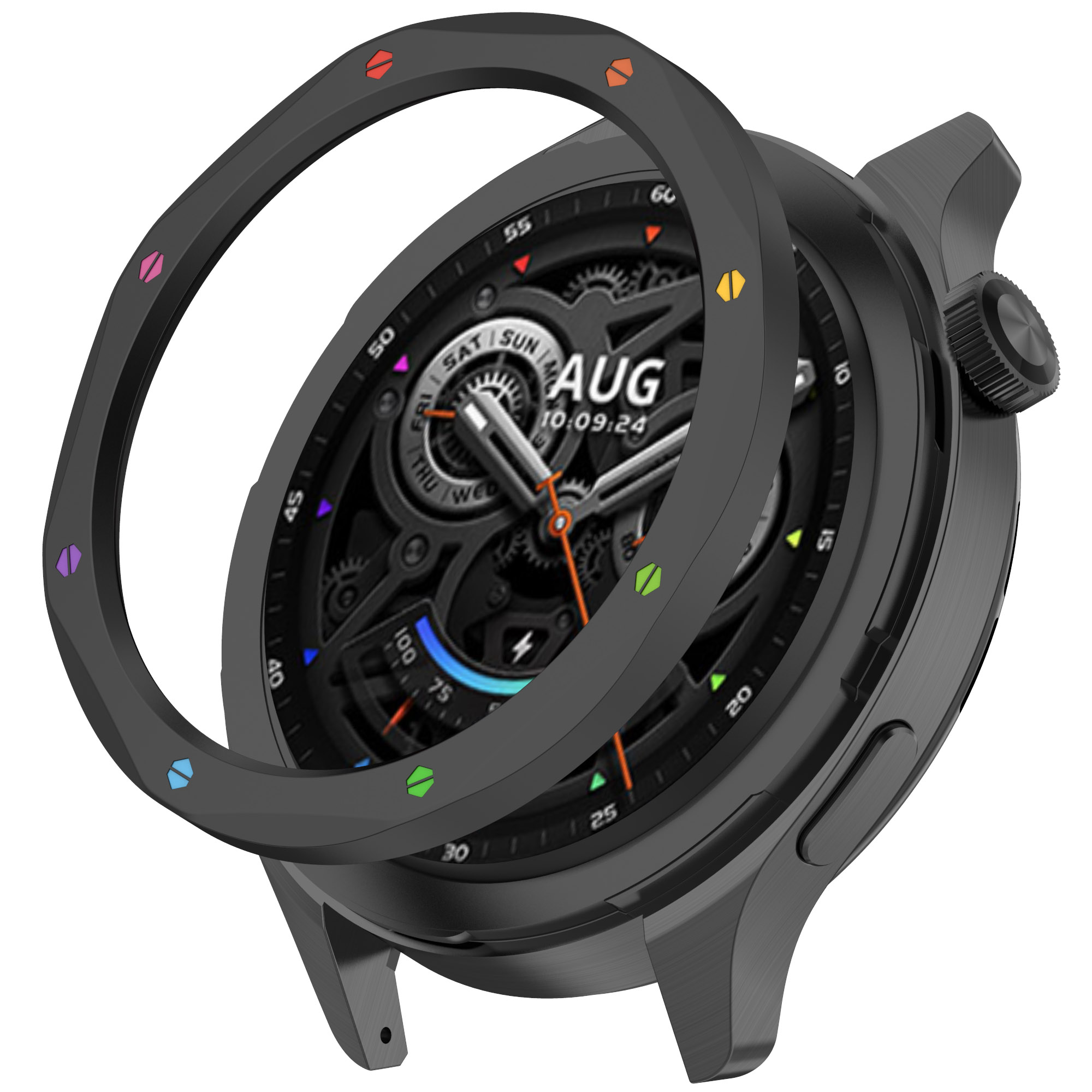 Metal Bezel Ring Case For Xiao - Watch Esim avis et prix