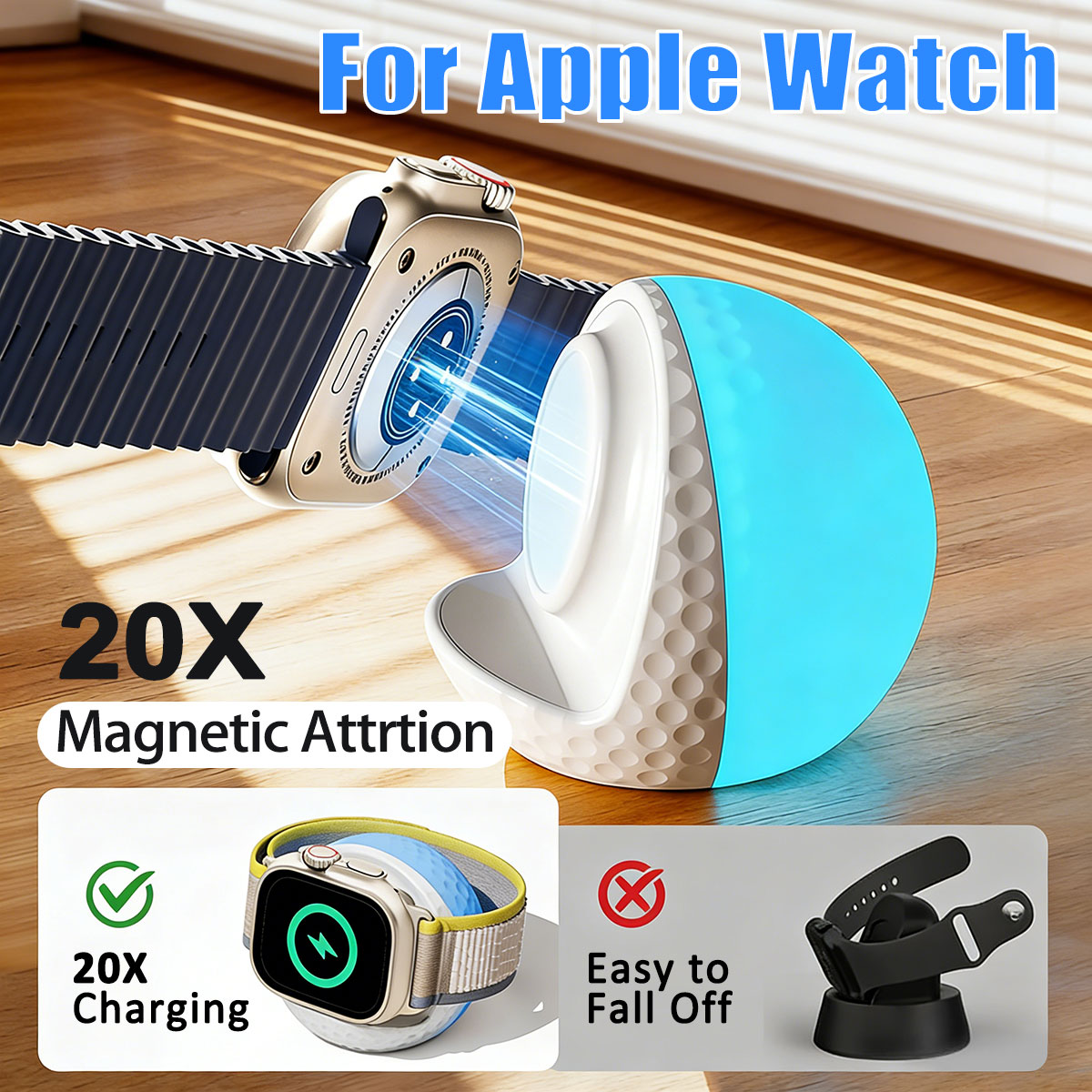Portable RGB Lighting Wireless - Watch Charging Dock avis et prix