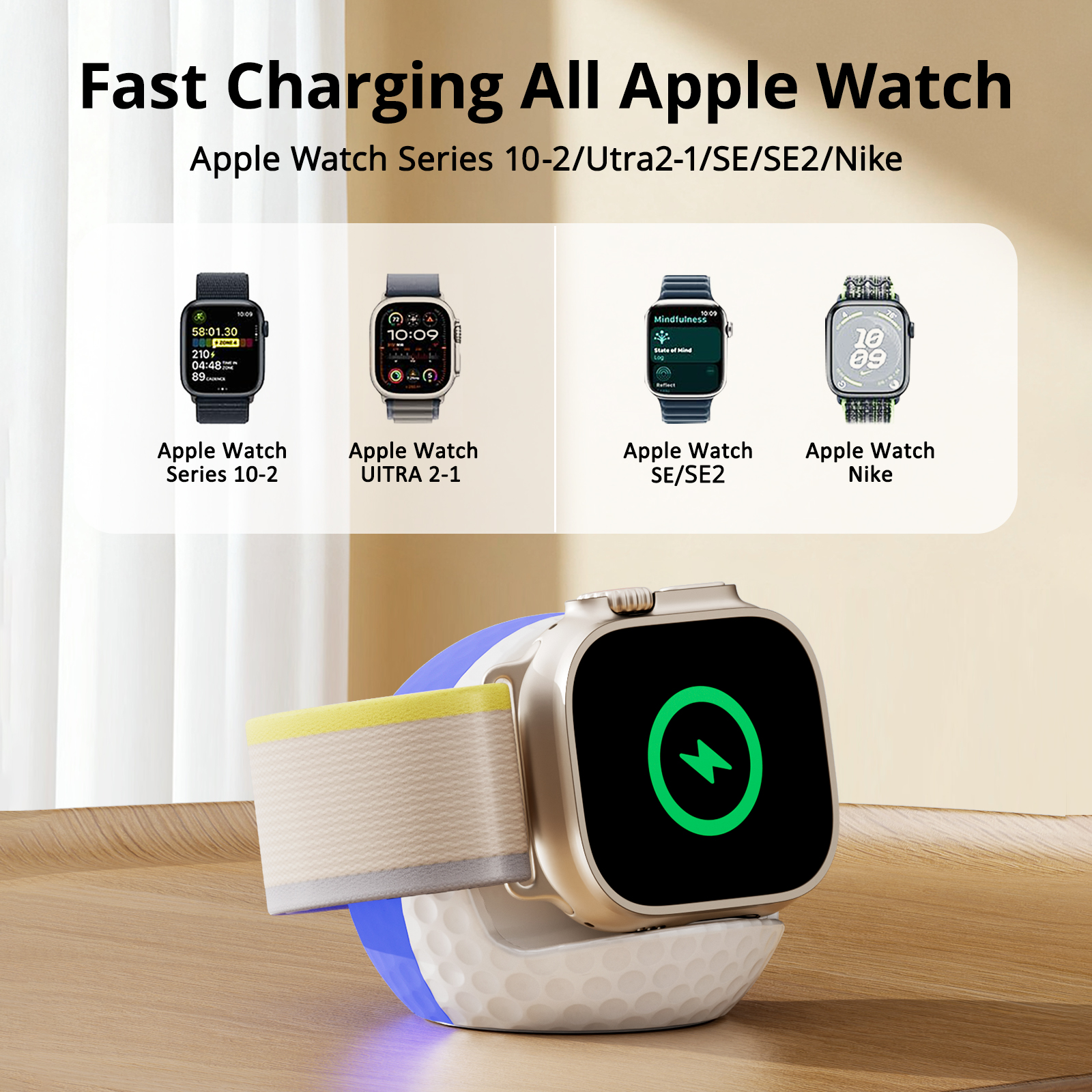 Portable RGB Lighting Wireless - Watch Charging Dock avis et prix