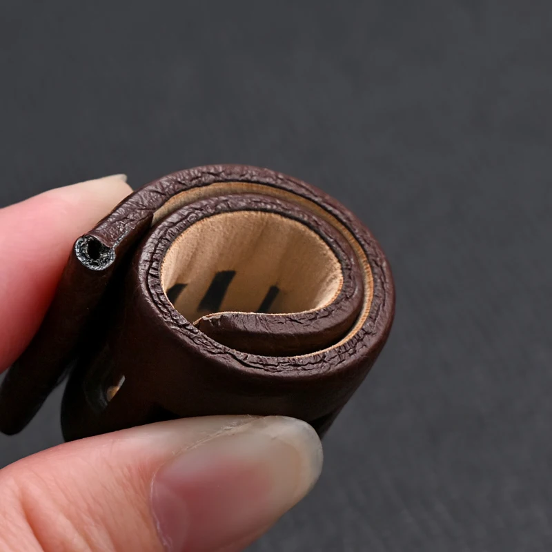 Genuine Leather Strap for Dies - Watch Esim avis et prix