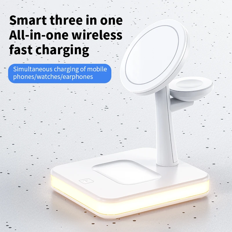 3 in 1 Wireless Chargers Stand - Smartwatch Apple Watch avis et prix