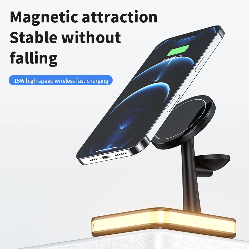 3 in 1 Wireless Chargers Stand - Smartwatch Apple Watch avis et prix